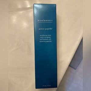 Power peptide revitalizing toner mist to brighten & hydrate w/renewing peptides